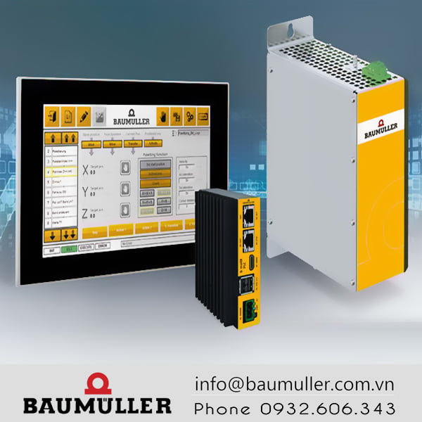 BỘ LẬP TRÌNH PLC BAUMULLER Chính Hãng » Baumuller Vietnam